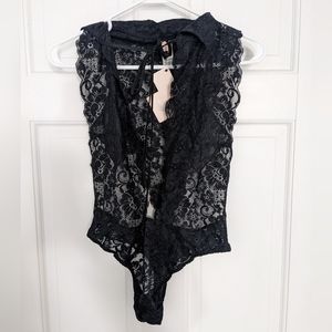 Nasty Gal Lace Bodysuit